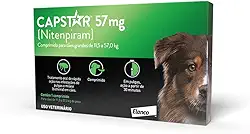 Elanco Capstar Antipulgas 57 Mg Para Cães Acima De 11 4 Kg - 1 Comprimido