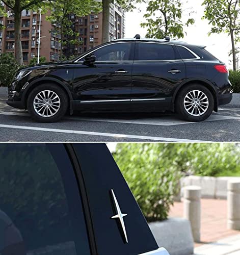 Image of 3D Cars Sport Badge Metal Sticker, Body Car Rear Trunk Fender Side Emblem Badge Decal Logo Compatible with Lincoln MKS MKT MKX Navigator Continental Corsair Aviator