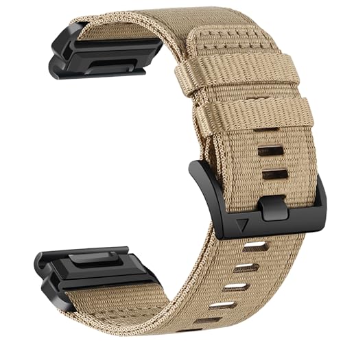 YOOSIDE Nylon Watch Strap for Garmin Fenix 7 / 6 / 5 / epix Pro 47mm