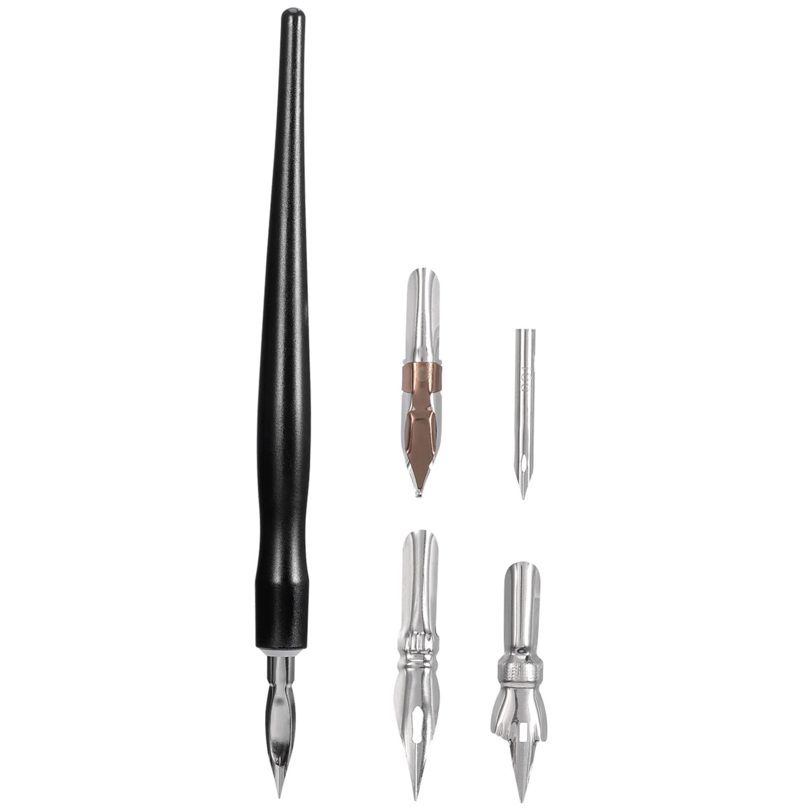 Model Painting Panel Liner Pen Set 6-Piece Waterproof Leaking Pen Tools for Hobbyists