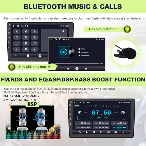Radio Estéreo para Auto con Pantalla 9 pulgadas miniatura 6
