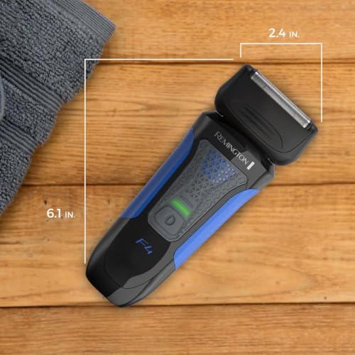 Image of Remington PF7400 F4 Comfort Series Foil Shaver, Men's Electric Razor, Electric Shaver, Black