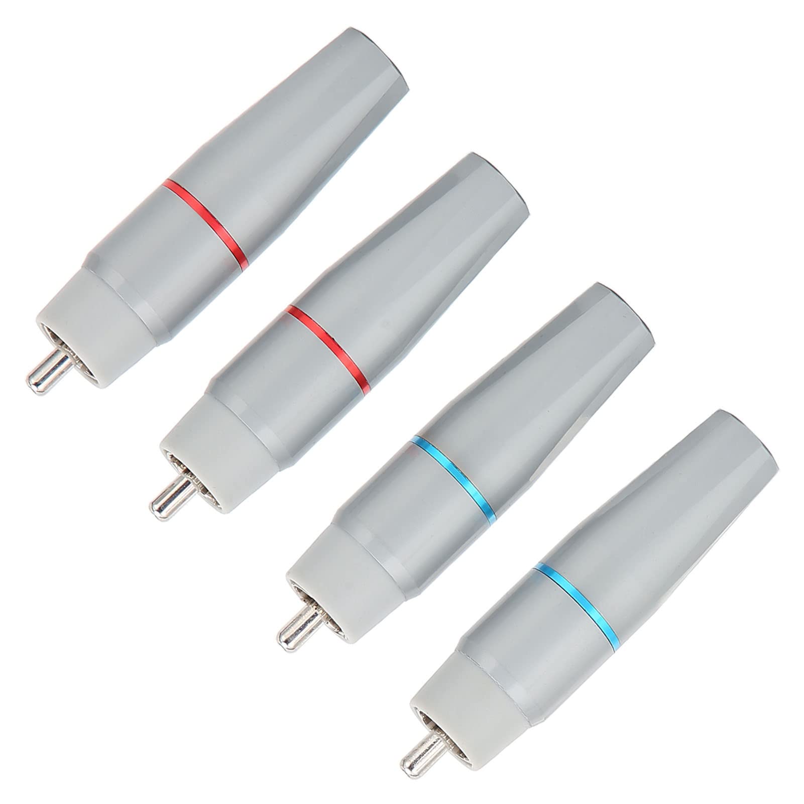Prise RCA, A200(R) Connecteur De Câble Audio-vidéo en Cuivre Pur Plaqué à 4 Couches, Connecteur De Câble Audio-vidéo en Or à Souder
