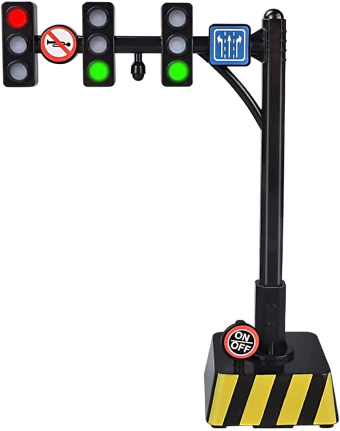 Traffic Light Simulation Model - Mini Signal Toy for Children to Learn Traffic Knowledge at Home and School - Non-Toxic and Tasteless