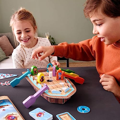HABA Capt'n Pepe: Treasure Ahoy - Juego de mesa cooperativo pirata miniatura 4