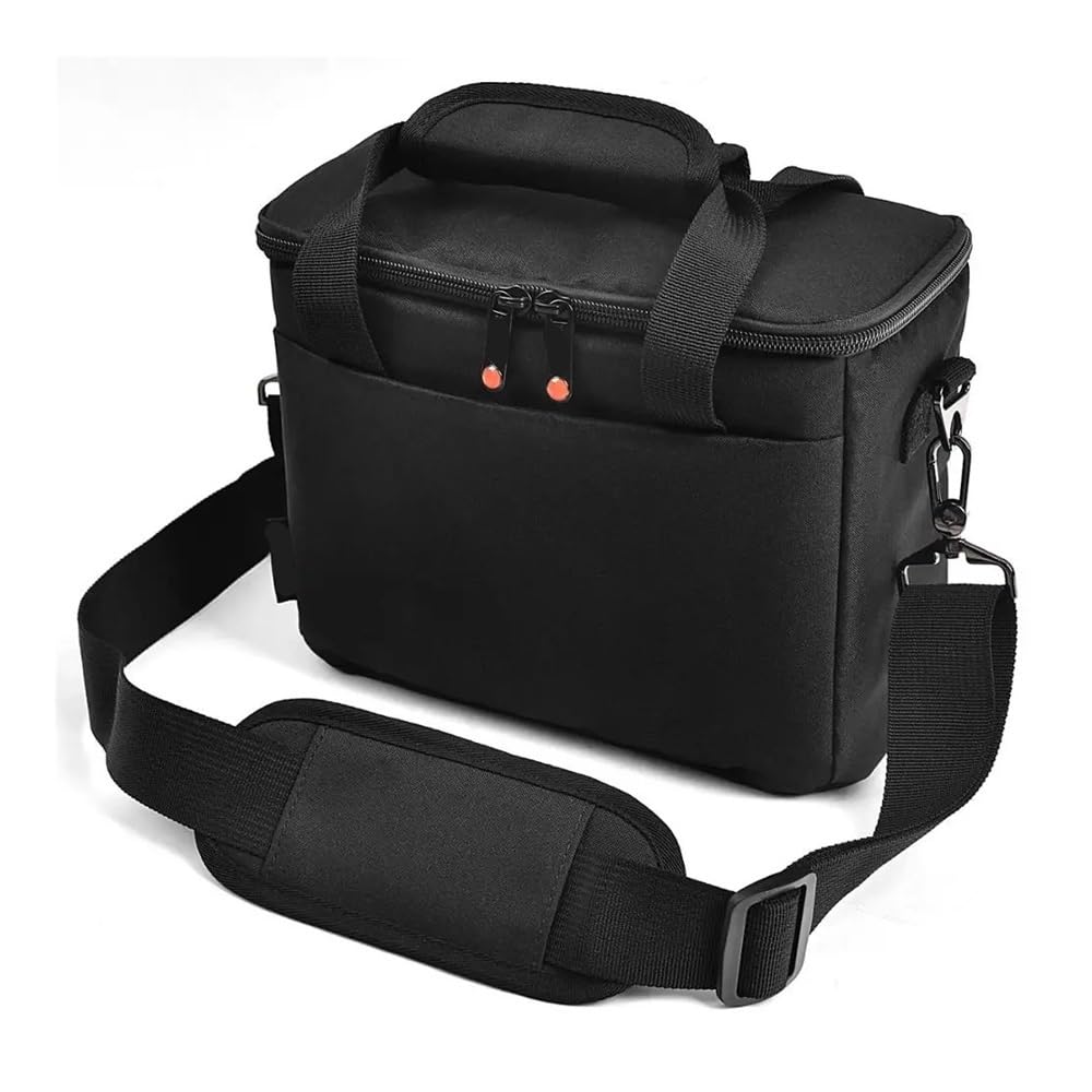 Borsa for fotocamera a tracolla alla moda Custodia for impermeabile Borse for foto adatte for Nikon for Canon for e obiettivo DSLR Sony(Light Grey)