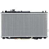 Sunbelt Engine Coolant Radiator Compatible with Kia Sephia, Spectra 1998-2002, 2004 1.8L 2269, 2441, 2602 OE# 0K2A615200G, 0K2A615200J, 0K2A11520XA, 0K2C015200A