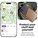 Life360 Tile Slim - Wallet Finder, Bluetooth Tracker and Item Locator for Luggage Tags, Passports and More. Both iOS and Android Compatible. Phone Finder. 1-Pack (Black)