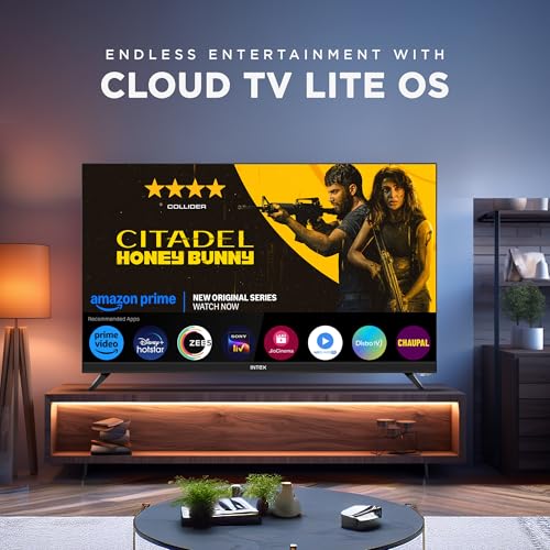 Image of Intex 80 cm (32 Inch) HD Ready Smart Cloud TV with Android 9.0 | A+ Grade Panel | Frameless Design | SHF32111