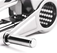 Vista 5 de Rallador de queso giratorio de acero inoxidable - giratorio y de mano - Chocolate de manivela a mano