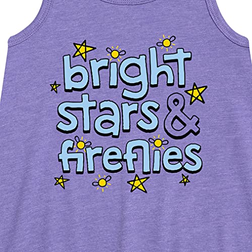 Instant Message - Bright Stars and Fireflies - Toddler & Youth Girls A-line Dress2