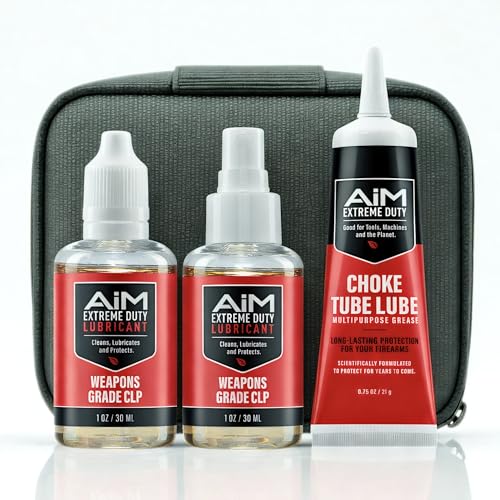 PlanetSafe Lubricants High-Performance CLP Gun Cleaning Oil and Lubricant - Two 1 oz Gun Oil - Advanced CLP Gun Cleaner and Lubricant - Shooter Lube Spray for All Firearms - Made in The USA!