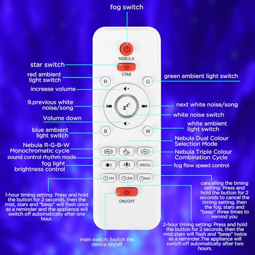 Image of Galaxy Projector, Star Projector for Bedroom with Bluetooth 5.0 Speaker Music, USB Charge Kids Night Light Ceiling Projector with Remote Control for Kids Room Adults Home Theater Party Room Decor