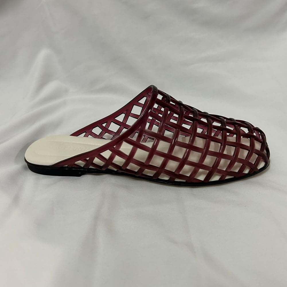 Jelly Ballerinas - Scarpe da balletto da donna, in rete, con punta chiusa, leggere, traspiranti, per viaggi all'aria aperta