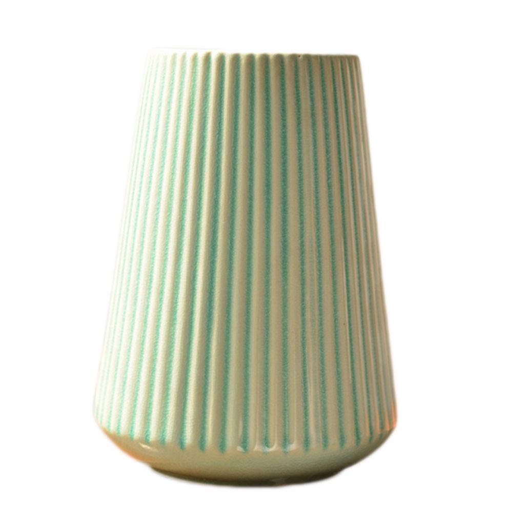Vase céramique craquelé pour fleurs séchées sans entretien