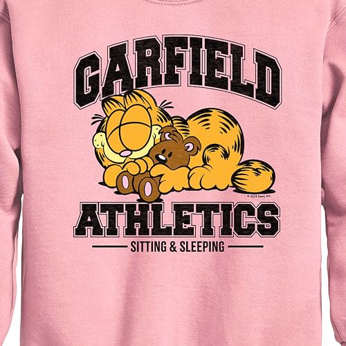 HYBRID APPAREL - Garfield - Sleeping Athletics - Toddler & Youth Crewneck Fleece Sweatshirt2