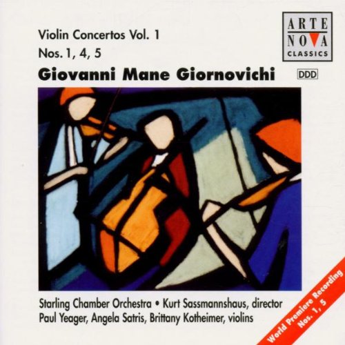 Giornovichi: Violin Concertos Vol.1