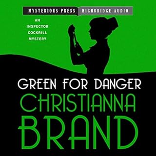 Green for Danger Audiolibro Por Christianna Brand arte de portada