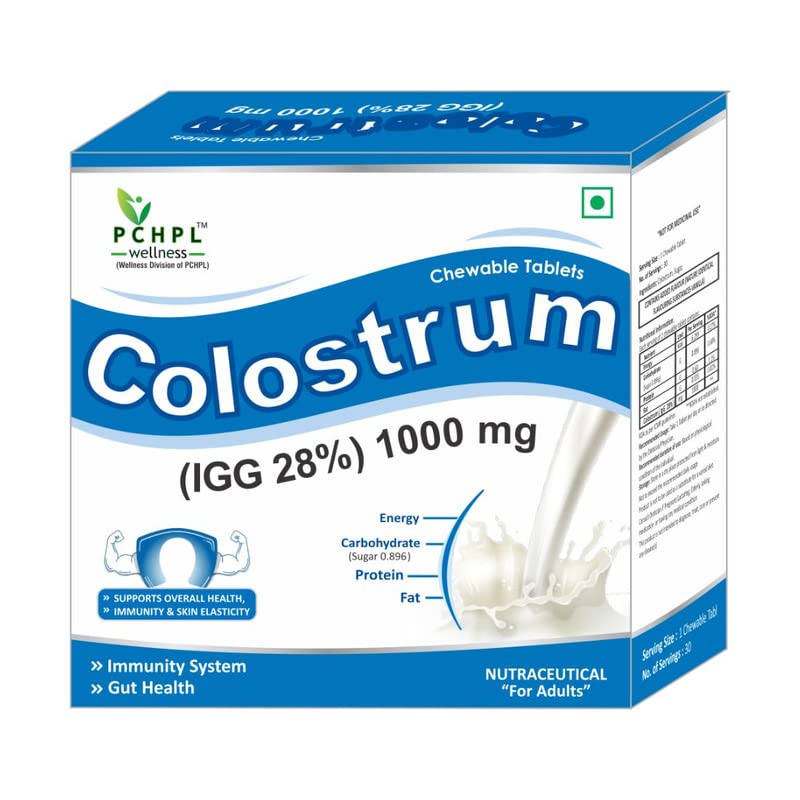 See full amazon price history chart for Pchpl Wellness Colostrum Igg Chewable Tablets | Immune Booster 30 Tablets | Gut Health Support, Fitness & Brain Benefits | Cow Colostrum, 1000mg | Immunity Booster Supplement for Adults and Kids Pchpl Wellness Colostrum Igg Chewable Tablets | Immune Booster 30 Tablets | Gut Health Support, Fitness & Brain Benefits | Cow Colostrum, 1000mg | Immunity Booster Supplement for Adults and Kids (B0BSV4JKT2) Amazon Price History, Amazon Price Tracker