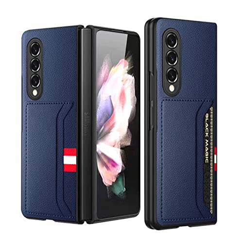 Coque en Cuir Premium pour Samsung Z Fold 4 Finition Mat Antichoc Haute Qualité
