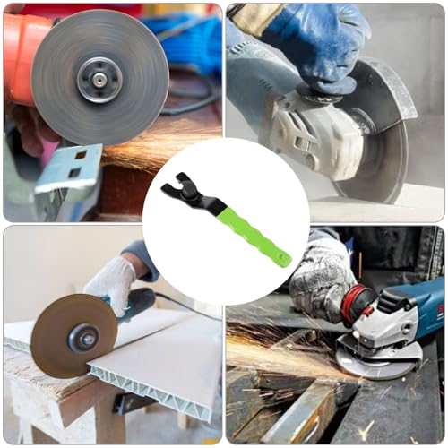 KINMINGZHU Adjustable Pin Wrench for Angle Grinder Machine,Grinder Spanner Wrench (Green) - Image 7