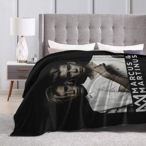 YINGD Superweiche Marcus & Martinus bequeme Überwurfdecken für vier Jahreszeiten, leichte, warme Decken, geeignet für Sofadecken von 200 cm x 150 cm