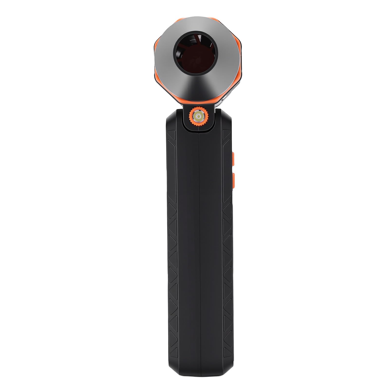 Qcwwy Elektrischer Luftreiniger, Kabelloser Luftbläser 130000 U, Min 52 M, S mit LED Licht for Computer Tastatur Zuhause Auto Reinigung (ORANGE)