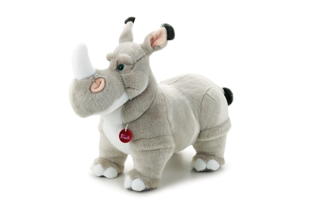 Trudi 27175 - Rhinozeros Napoleon 45 cm, szary
