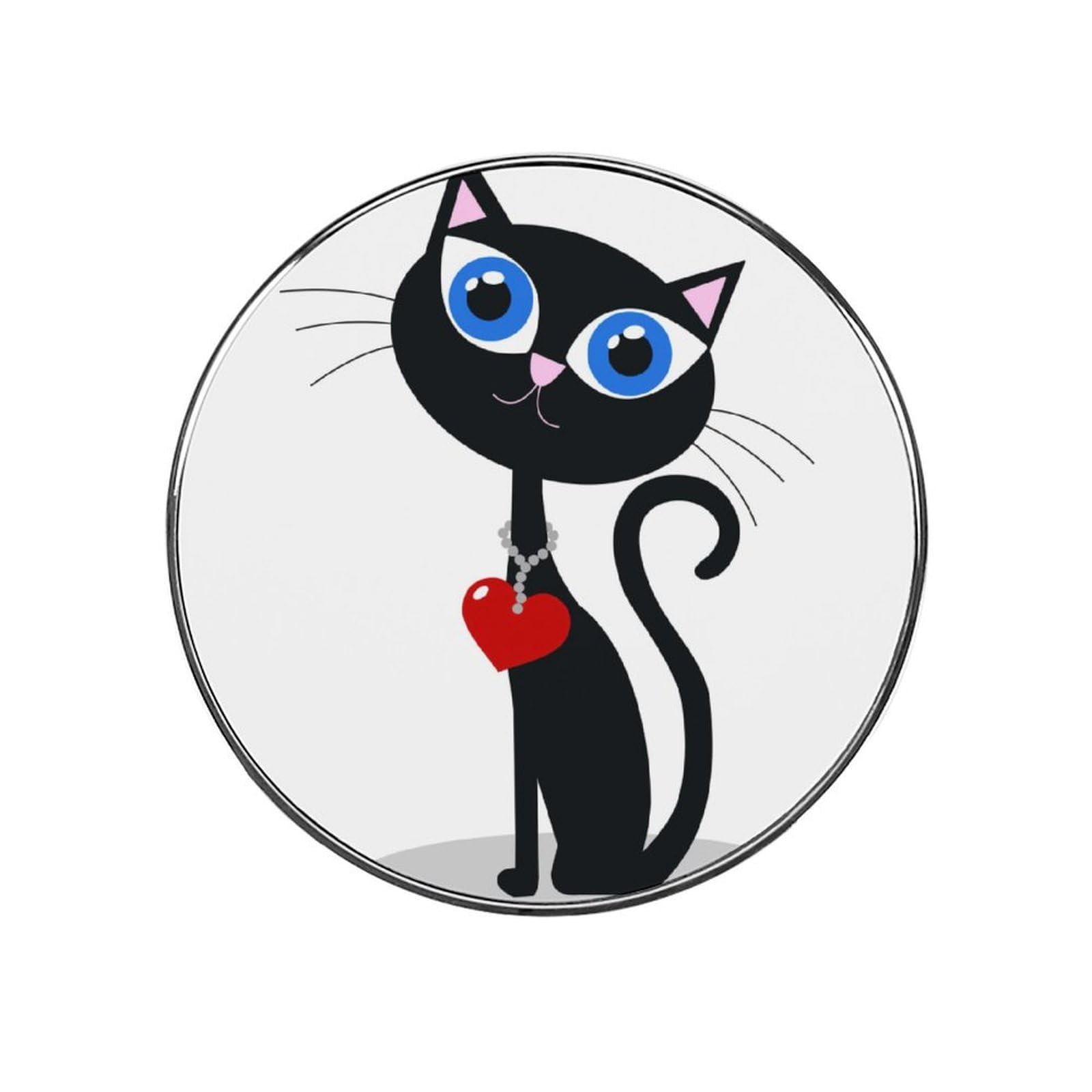 Black Cat Refrigerator Magnet Decorative Locker Magnet For Kitchen And Office Home Décor