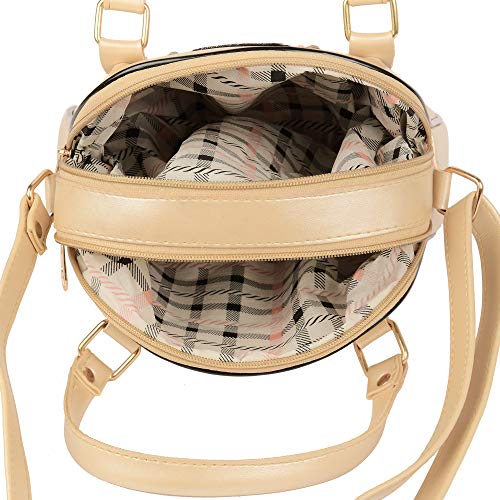 Image of SHAMRIZ Women's Fashionable Sling Bag - Lightweight, Durable, and Stylish Shoulder Bag for Everyday Use - Perfect for Travel, Shopping, and Casual Outings, Fits All Essentials (Beige)