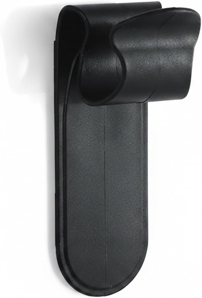 Adhesive Car Umbrella Hook for Dashboard & Console, Portable Wet Umbrella Holder for Vehicle Interior, Black (1 Pack)