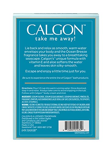 Calgon Ultra-Moisturizing Bath Beads, Ocean Breeze, 30 Ounce #TOP1
