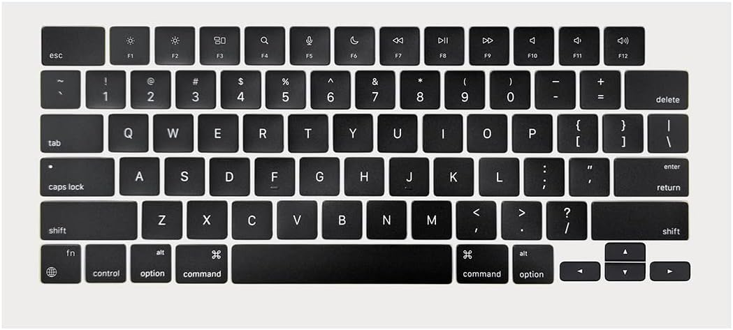 New US USA Keyboard Key Caps Keycaps Replacement for MacBook Pro M1 M2 14" 16.2'' A2442 A2485 A2779 A2780 2021 2023 Year