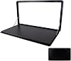 THAMBA RV Folding Table Caravan Picnic Folding External Table External Lockable Wall Table Floating Wall Table For Campervan Trailer Color : Svart, Size : 60 45cm