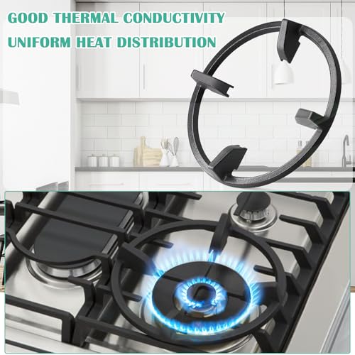 image for Hiorucet DG94-00939A Cast Iron Wok Ring, Wok Support Ring for Gas Stov