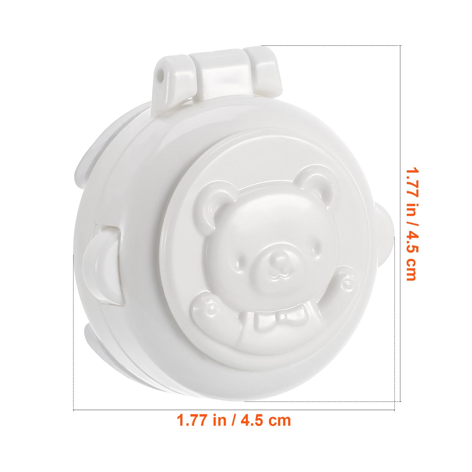 POPETPOP Juego de 4 Cubiertas Protectoras para Botones Eléctricos Cerradura Infantil, Bloqueo de Botón de Arranque para Lavadora, Protección contra Uso Accidental en Casa y Coche