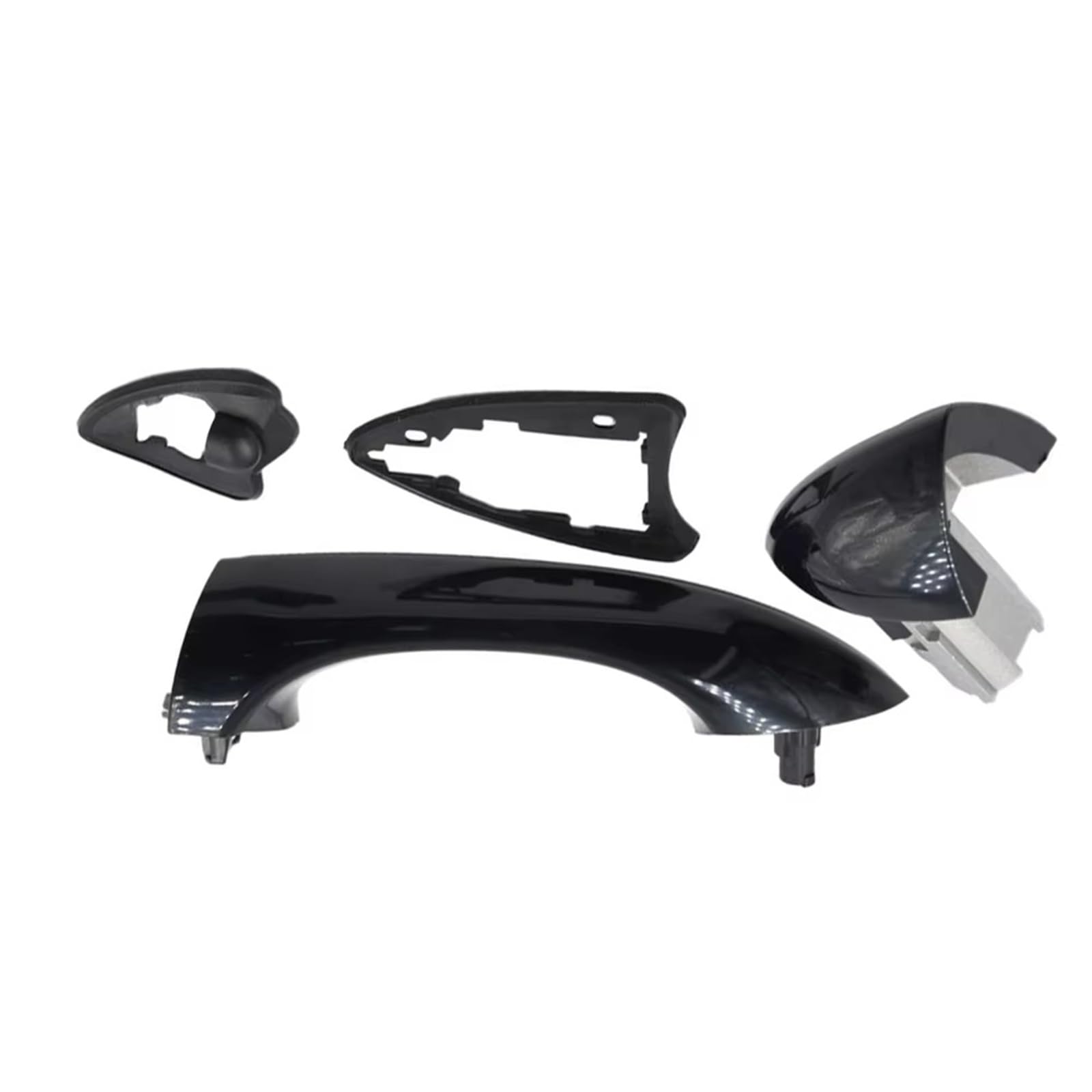 AcarKing Car Exterior Door Handles Compatible with for X5 E53 2000-2006 Car Exterior Door Handle Front Rear Left Or Right OEM: 51218243618 51218243617