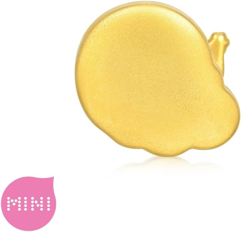 CHOW SANG SANG 999 24K Solid Gold Mini Charm Cheerful Healing Star, Cloud Charm Bracelet for Women 93868C 93869C