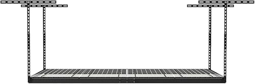 MonsterraxRepisa 4x8 muy resistente para cocheras, para colgar del techo (24 y 45 pulgadas)