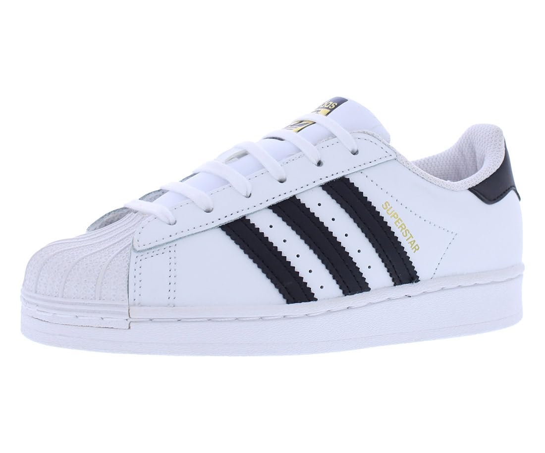 adidas Superstar PS Boys Shoes Size 13, Color: White/Black-White
