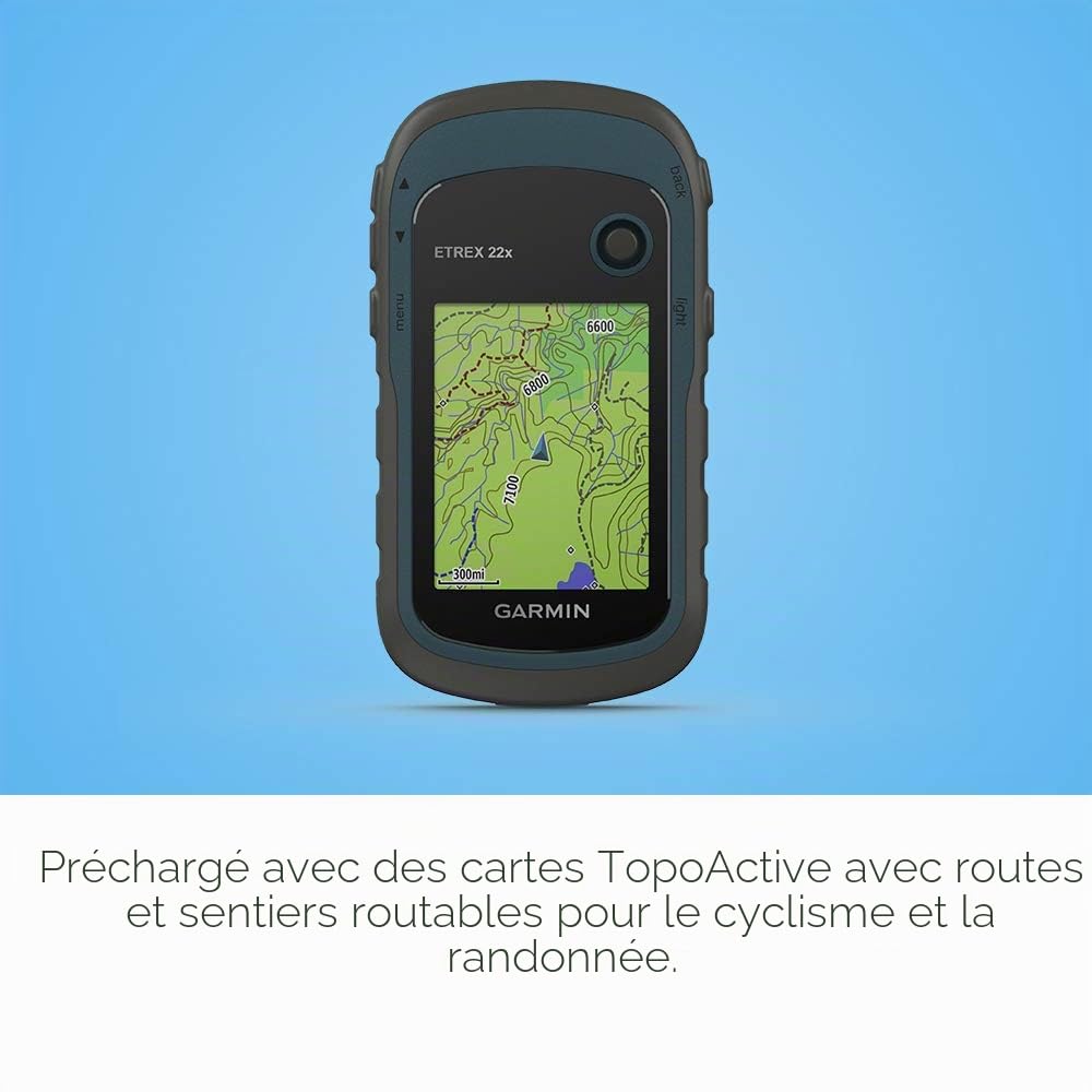 Garmin eTrex GPS 22x, EU/WW GPS de Randonnée