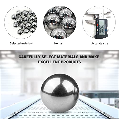 Image of 3 /4 inch(19.05mm) Ball Bearing Solid Steel Bearing Balls Precision Balls - 50 Pieces