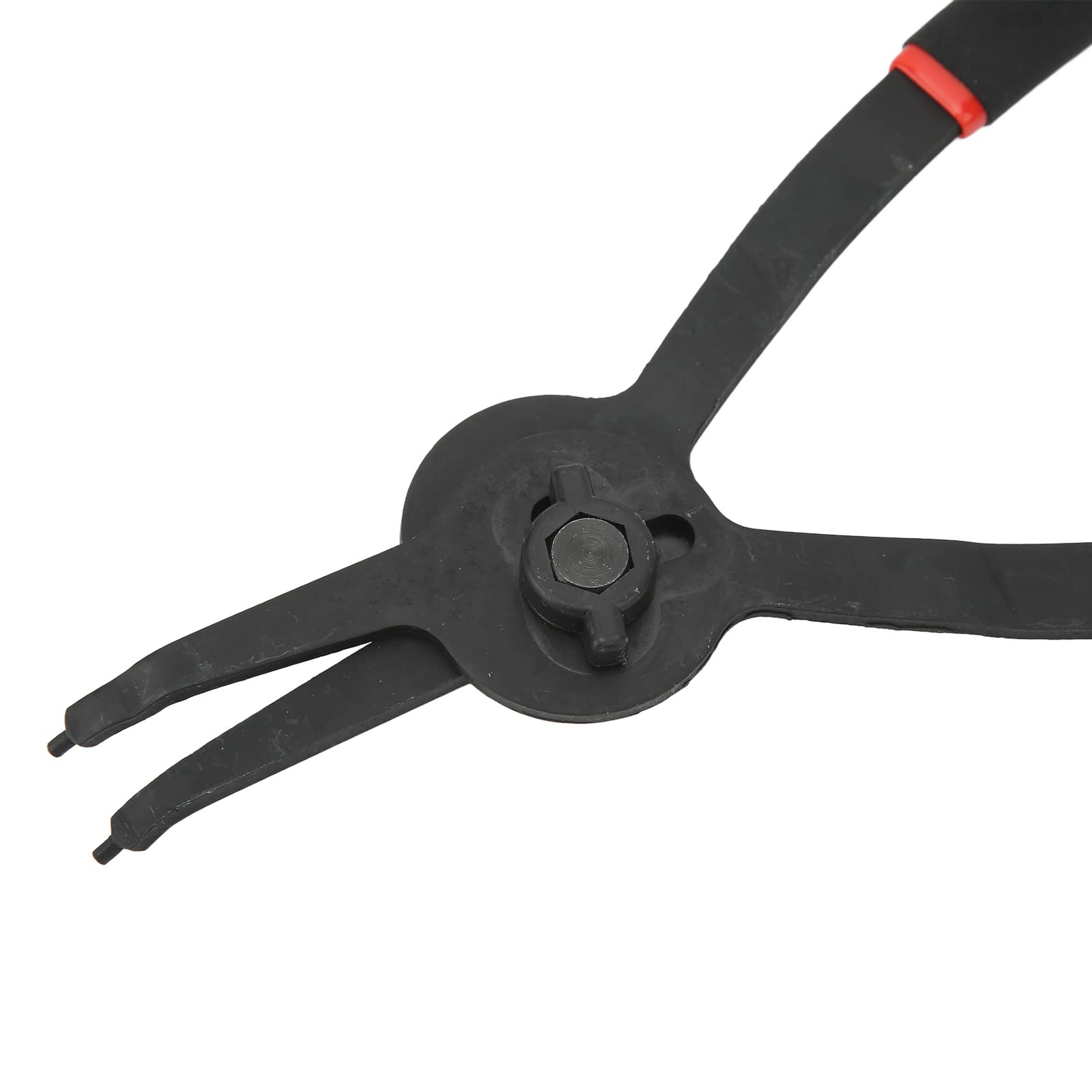9in External Snap Ring Pliers, Sturdy Metal Construction, Non slip Handle, Universal Design for Auto Repair and Machinery Industry (45°)