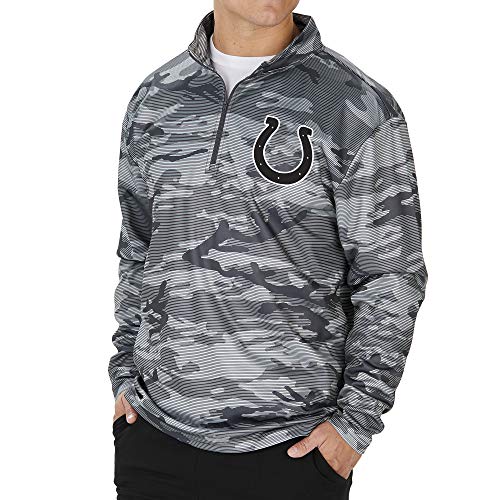 Image of Zubaz NFL Men's Lines Poly Fleece Jacket