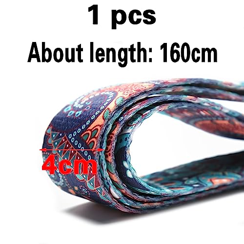 LABUYI 1 Pieza Correa Para Esterilla De Yoga,Correa Ajustable Para Esterilla De Yoga,Correa De Transporte Para Yoga Para Pilates,Yoga,Ejercicios,Aeróbica,Colchoneta Fitness Para Exteriores y Deporte - Imagen 3