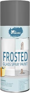 Frosted Glass Spray Paint, Grey, 450ml, 1 Pack, 15.2 Fl oz, Grey Spray Paint for Window, Shower Door and Craft, Protect Privacy for Home Bathroom Kitchen and Office