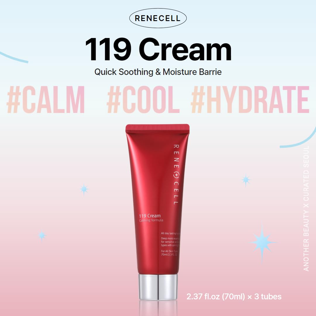 RENECELL [Rene Cell 119 Cream, Calming & Soothing Gel, After S