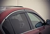 WellVisors Chrome Trim Window Visors