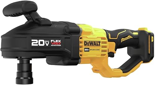 DEWALT Taladro compacto de cambio rápido y vigas sin escobillas de 20V MAX* de 7/16 pulgadas con FLEXVOLT ADVANTAGE (solo herramienta) (DCD445B)