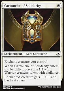 Magic: The Gathering Singles Cartouche of Solidarity (7) Amonkhet AKH, White